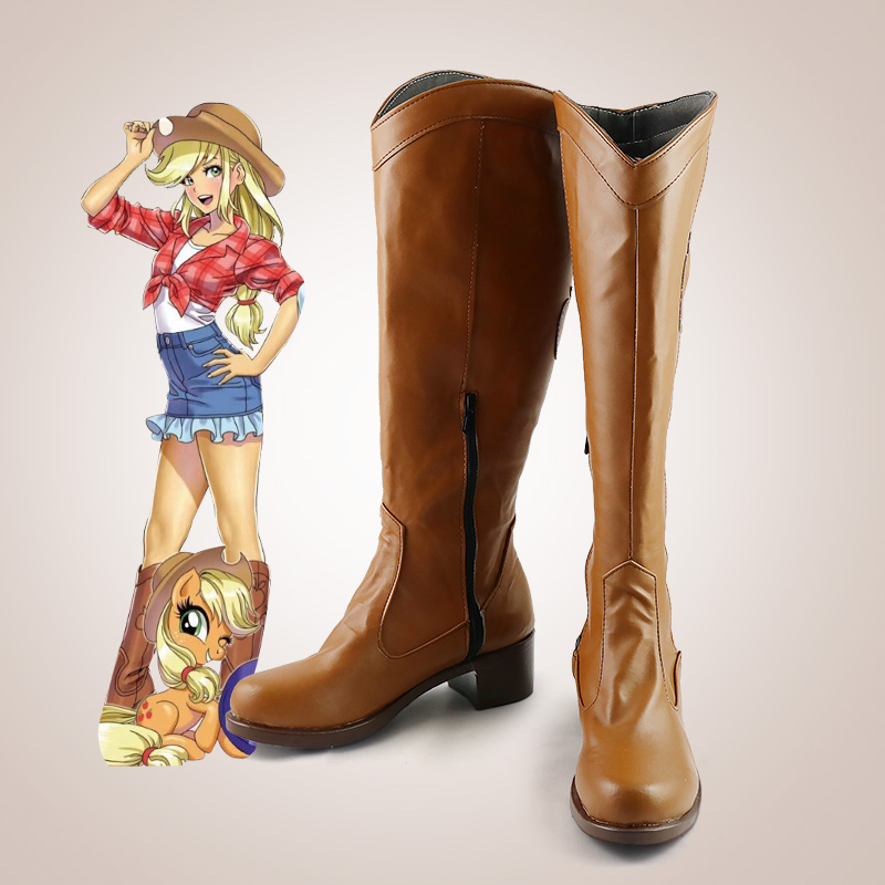 Party Games Jack - أحذية Applejack Little Anime Pony التأثيرية