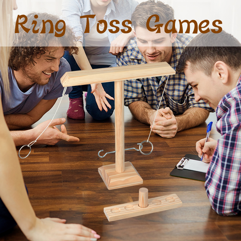 Party Games Adults Drinking - ألعاب الرمي الدائري للأطفال والكبار ألعاب