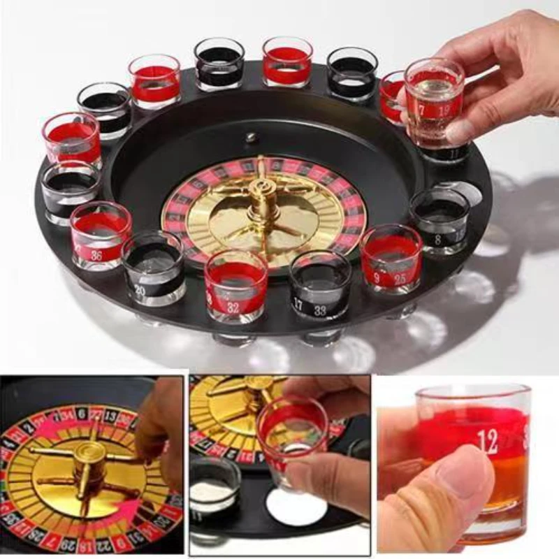 لعبة شرب روسية على شكل طاولة د - مراجعة Party Games Adults Drinking وسعره