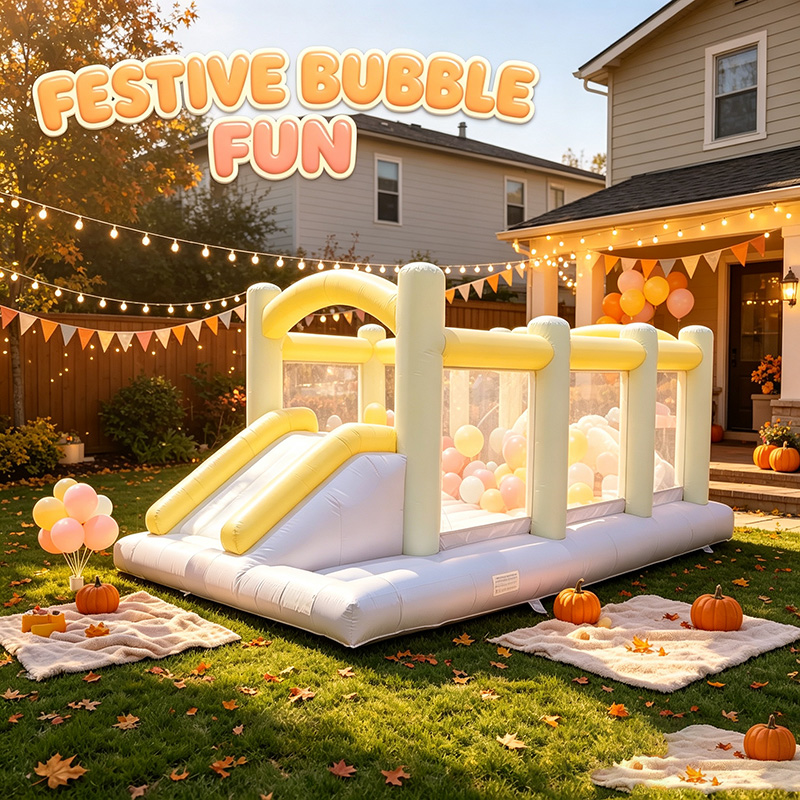 مسار عوائق صغير قابل للنفخ بلو - مراجعة Party Games Easy Kids وسعره