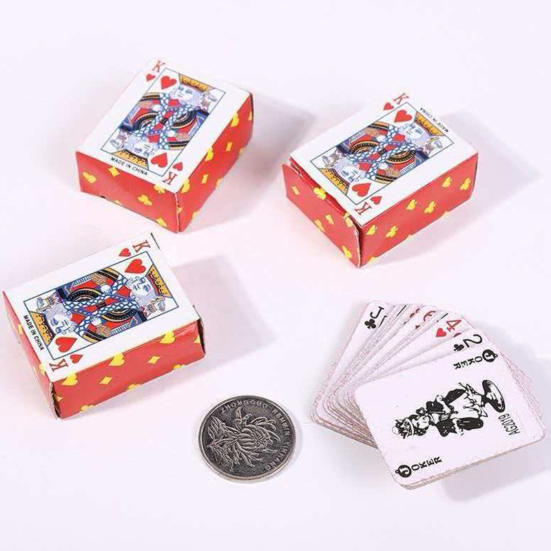 5 قطعة أوراق لعب البوكر الصغير - مراجعة Party Games Juegos De Mesa وسعره