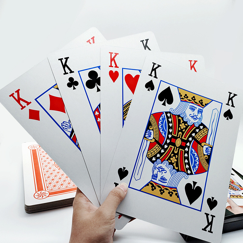 أوراق اللعب المتضخم جامبو 4x أ - مراجعة Party Games Juegos De Mesa وسعره